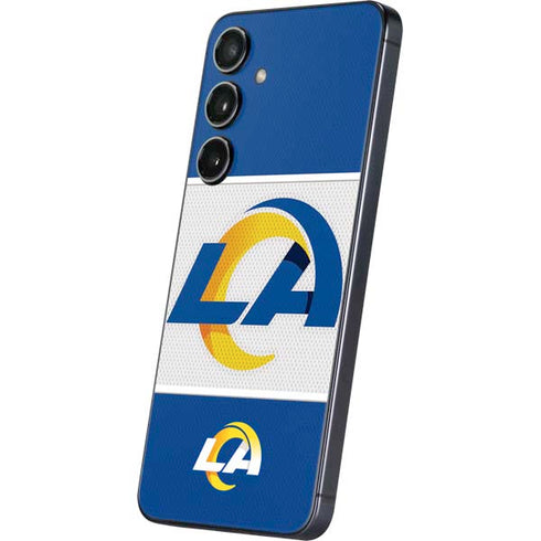 NFL Los Angeles Rams Zone Block Galaxy S25 Skin